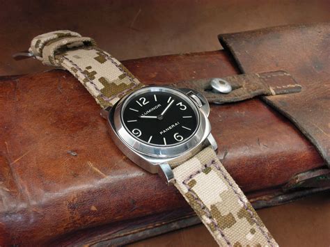 canvas strap panerai|Panerai straps.